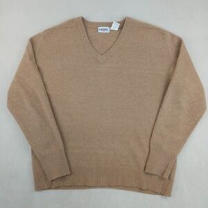 VTG Piccadilly 2XB Mens Sweater 24x27 FLAWS Australian‎ Lambswool **Fits XL **